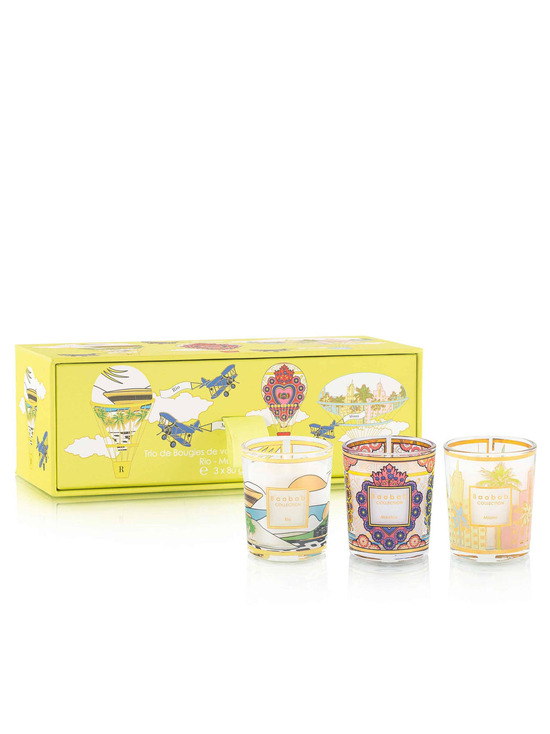 Baobab Trio Travel Candles Rio-Mexico-Miami-1