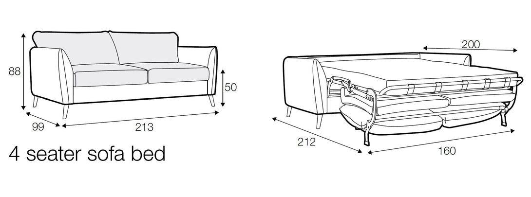 Canapé-lit Sits - Lucy (4 places) - Sofa - Zetel-5