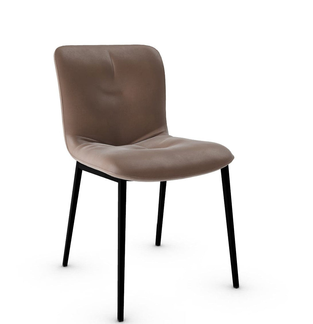 Calligaris stoel - Annie (CS1848) met metalen onderstel en gewatteerd ontwerp-25