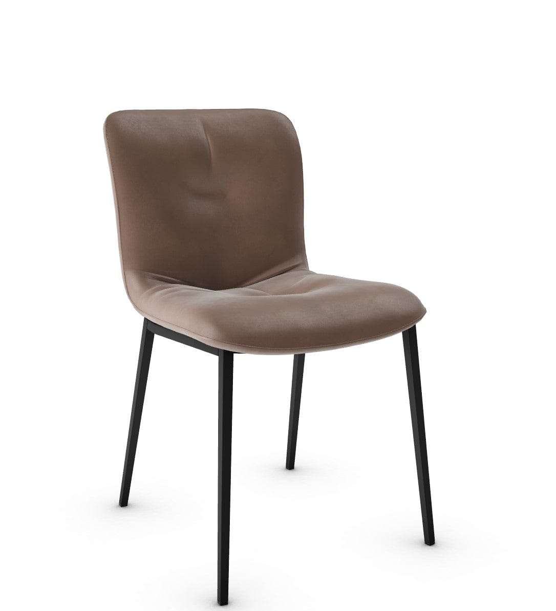 Calligaris stoel - Annie (CS1848) met metalen onderstel en gewatteerd ontwerp-17
