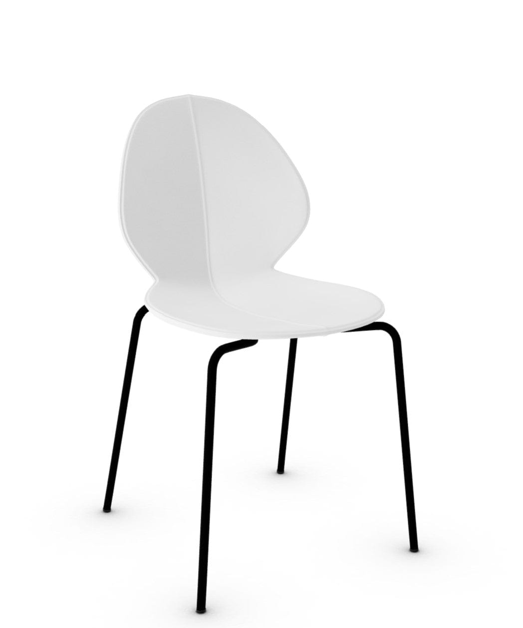 Calligaris Chair - Basil (Black, Metal Legs) CS1359 – Depot Design