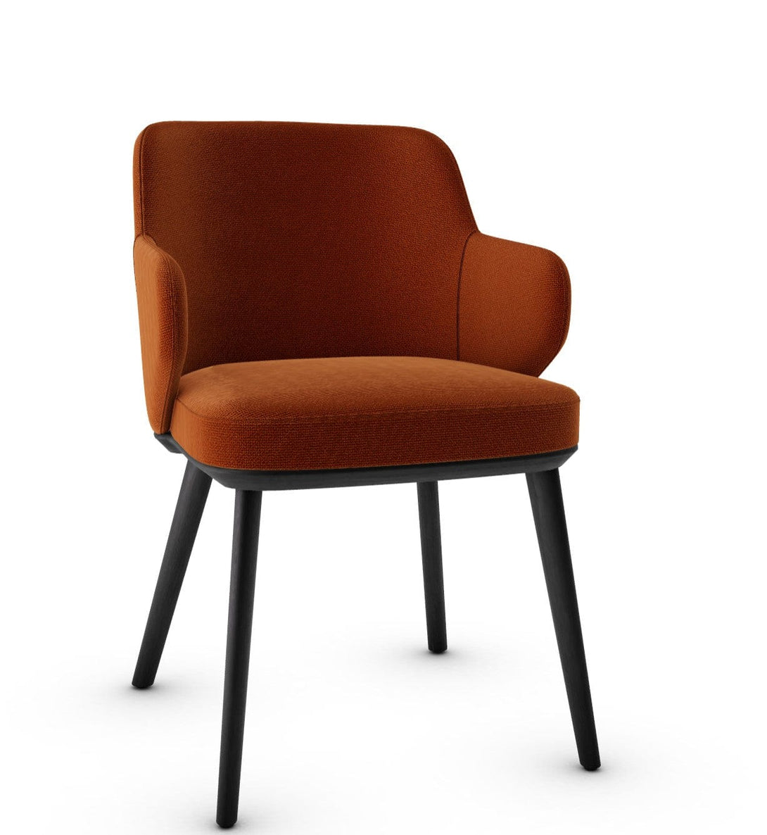 Calligaris Chair - Foyer (Fauteuil met houten poten, CS1889) met gecapitonneerde zitting en houten poten-59