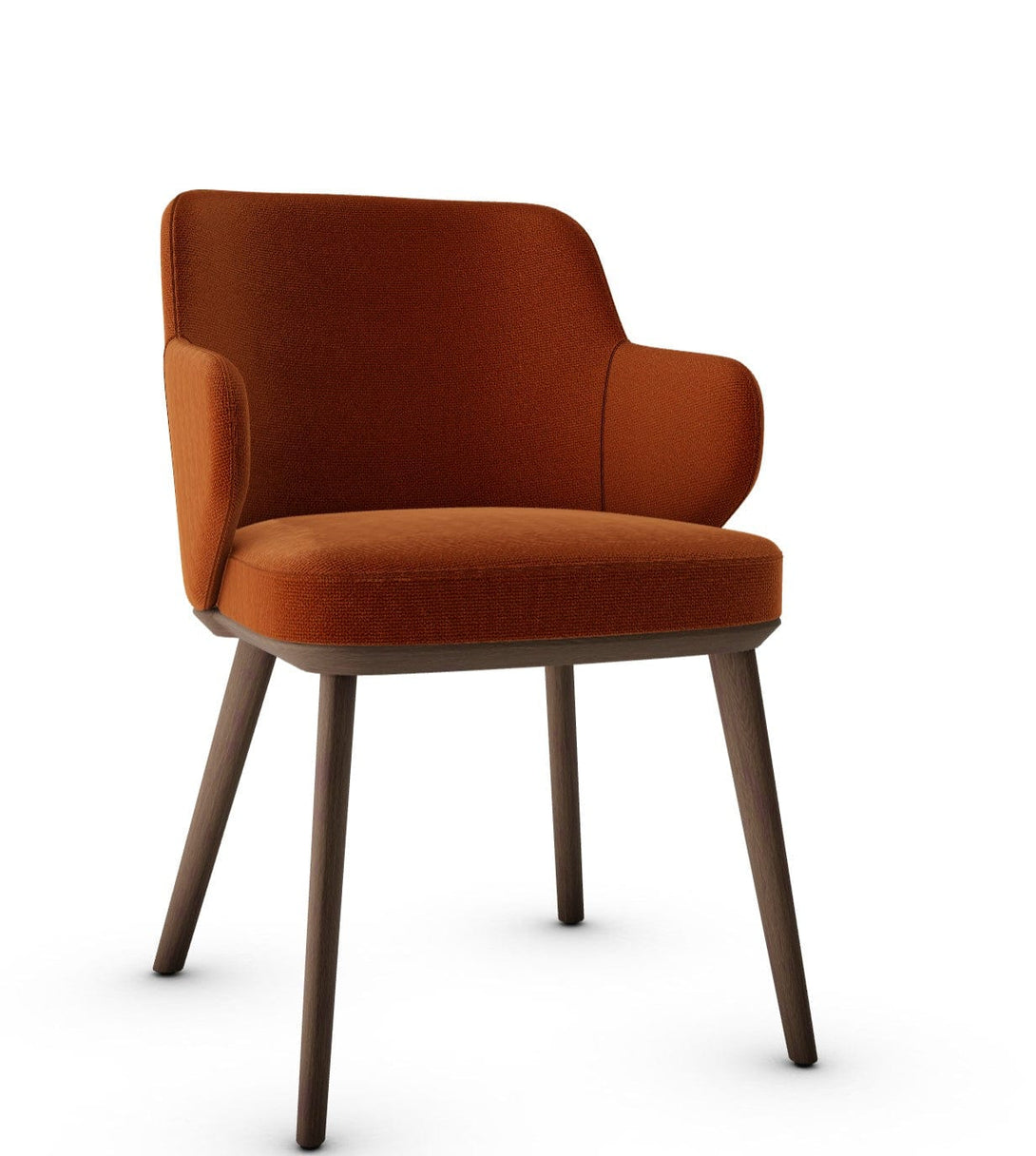 Calligaris Chair - Foyer (Fauteuil met houten poten, CS1889) met gecapitonneerde zitting en houten poten-77