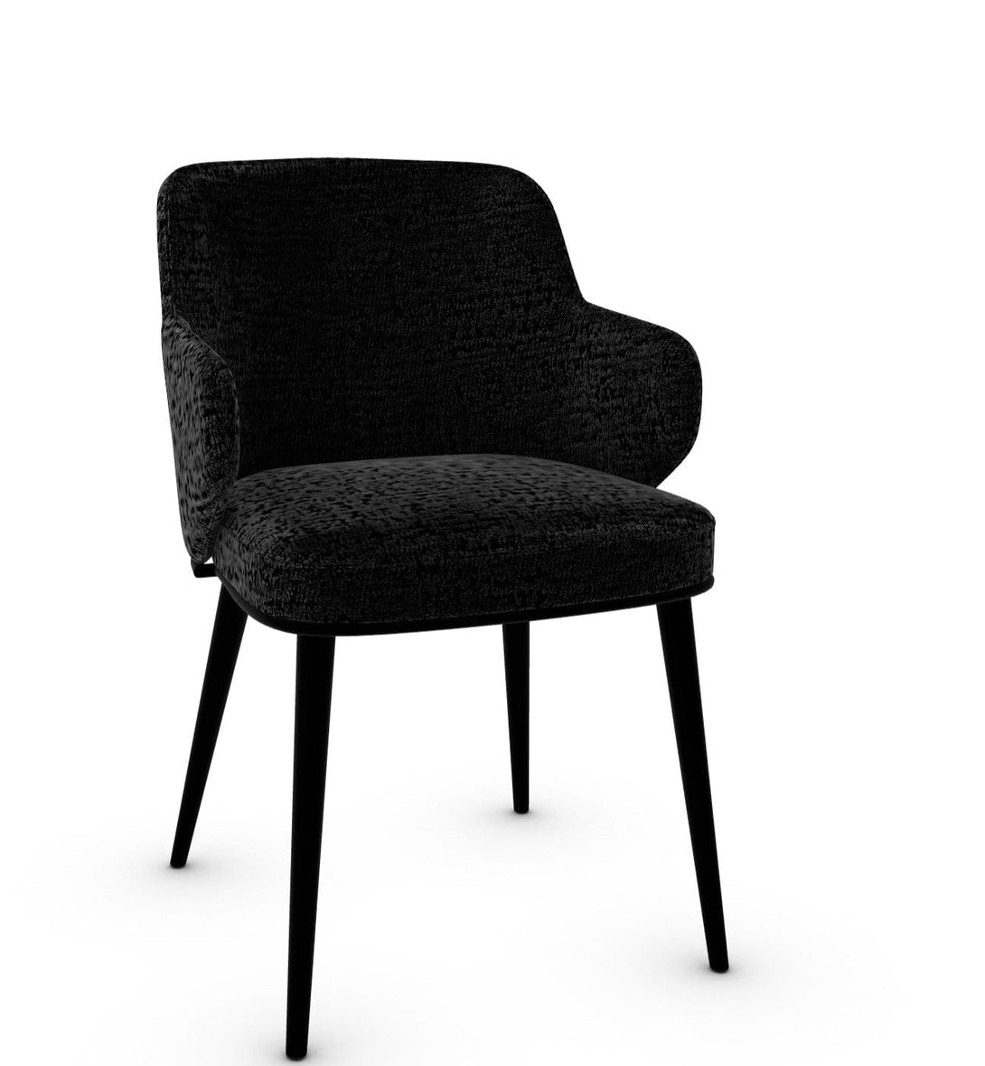 Calligaris Chair - Foyer (Fauteuil met metalen poten, CS1898) met gewatteerde schaal en metalen onderstel-72