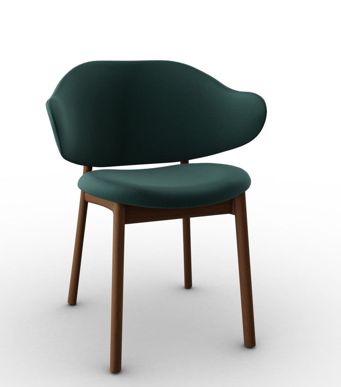 Calligaris stoel - Holly (Houten poten, CS2080) met op de jaren 50 geïnspireerd ontwerp en houten structuur-36