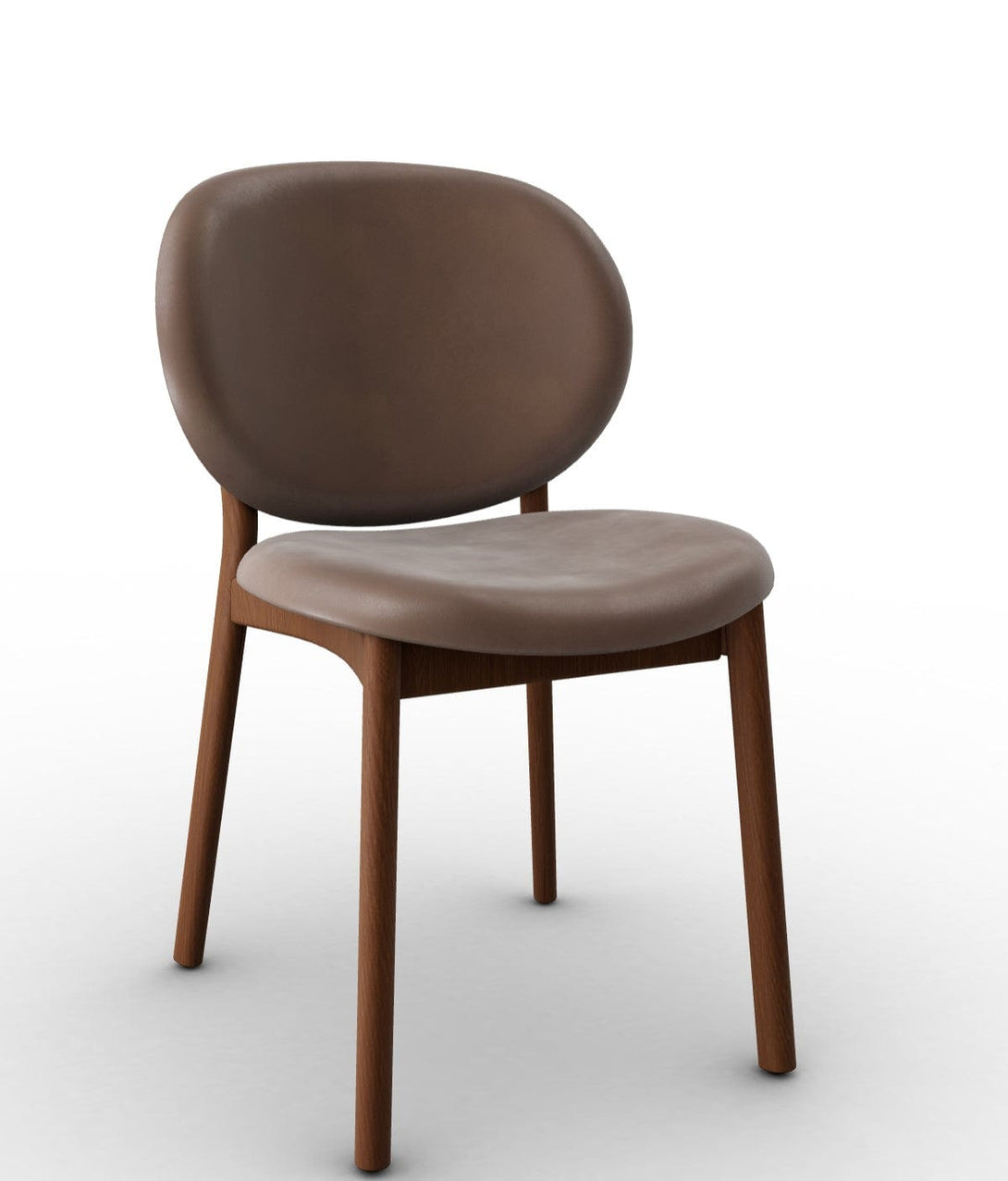 Calligaris stoel - INÈS (Houten poten, CS2079) met retro design en houten poten-39