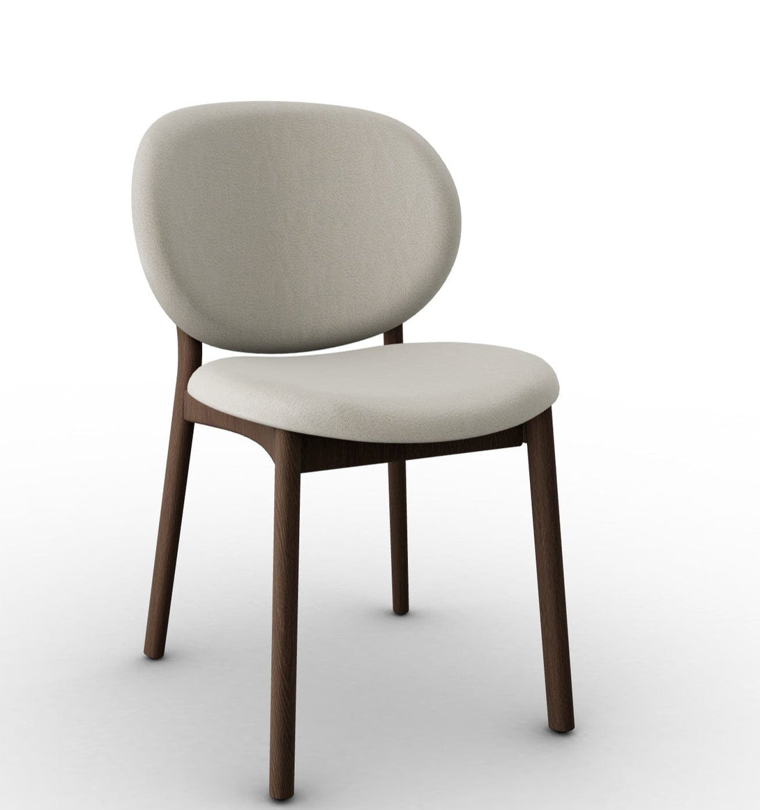 Chaise Calligaris - INÈS (Pieds en bois, CS2079) avec design rétro et pieds en bois-13