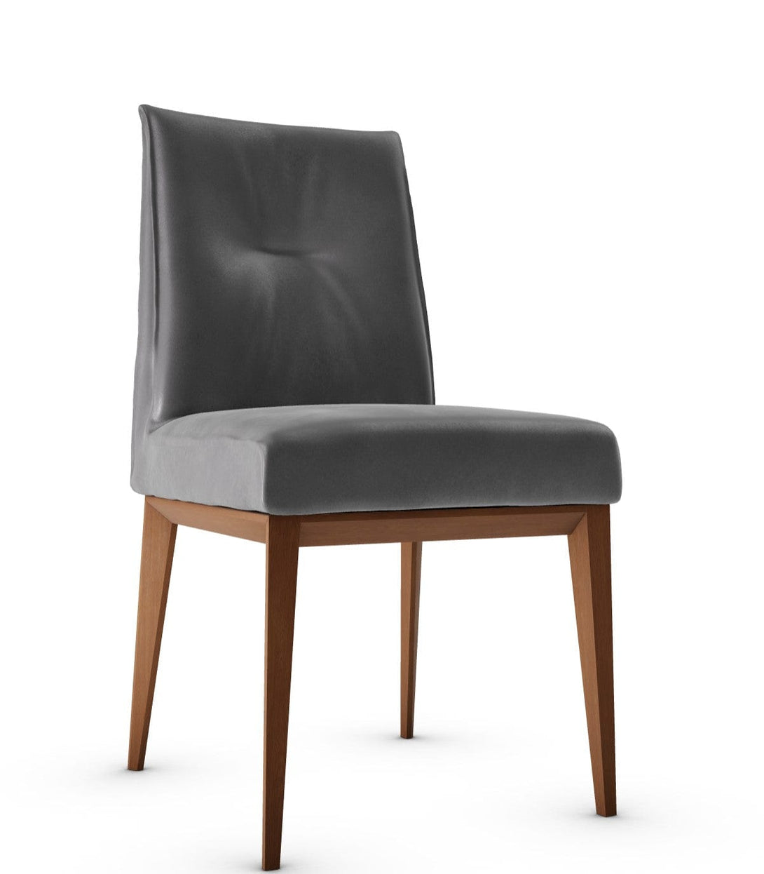 Chaise Calligaris - Romy (Pieds en bois, CS1912) avec assise rembourrée et cadre en bois-8