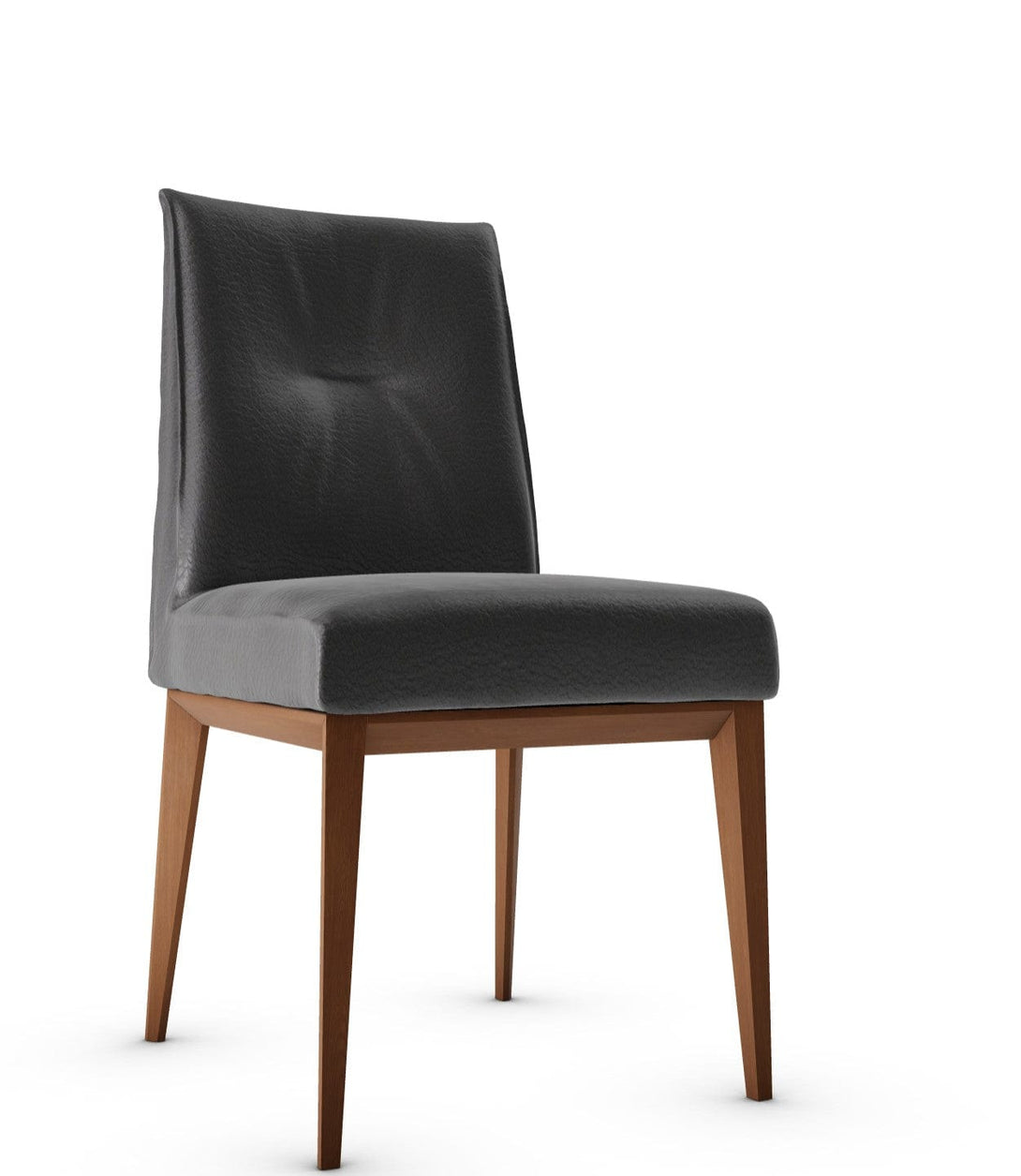 Chaise Calligaris - Romy (Pieds en bois, CS1912) avec assise rembourrée et cadre en bois-9