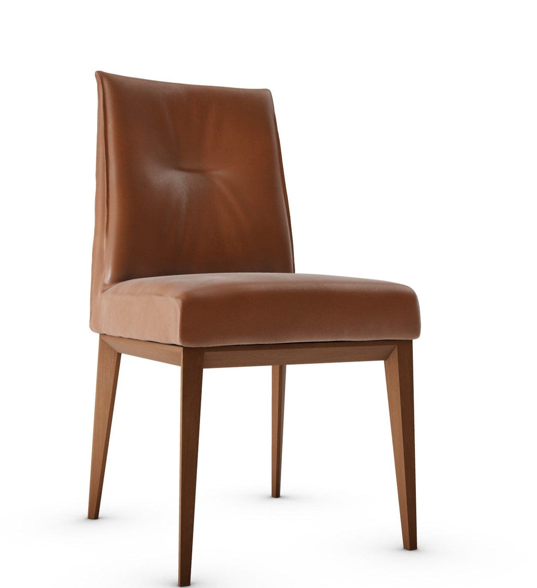 Chaise Calligaris - Romy (Pieds en bois, CS1912) avec assise rembourrée et cadre en bois-7