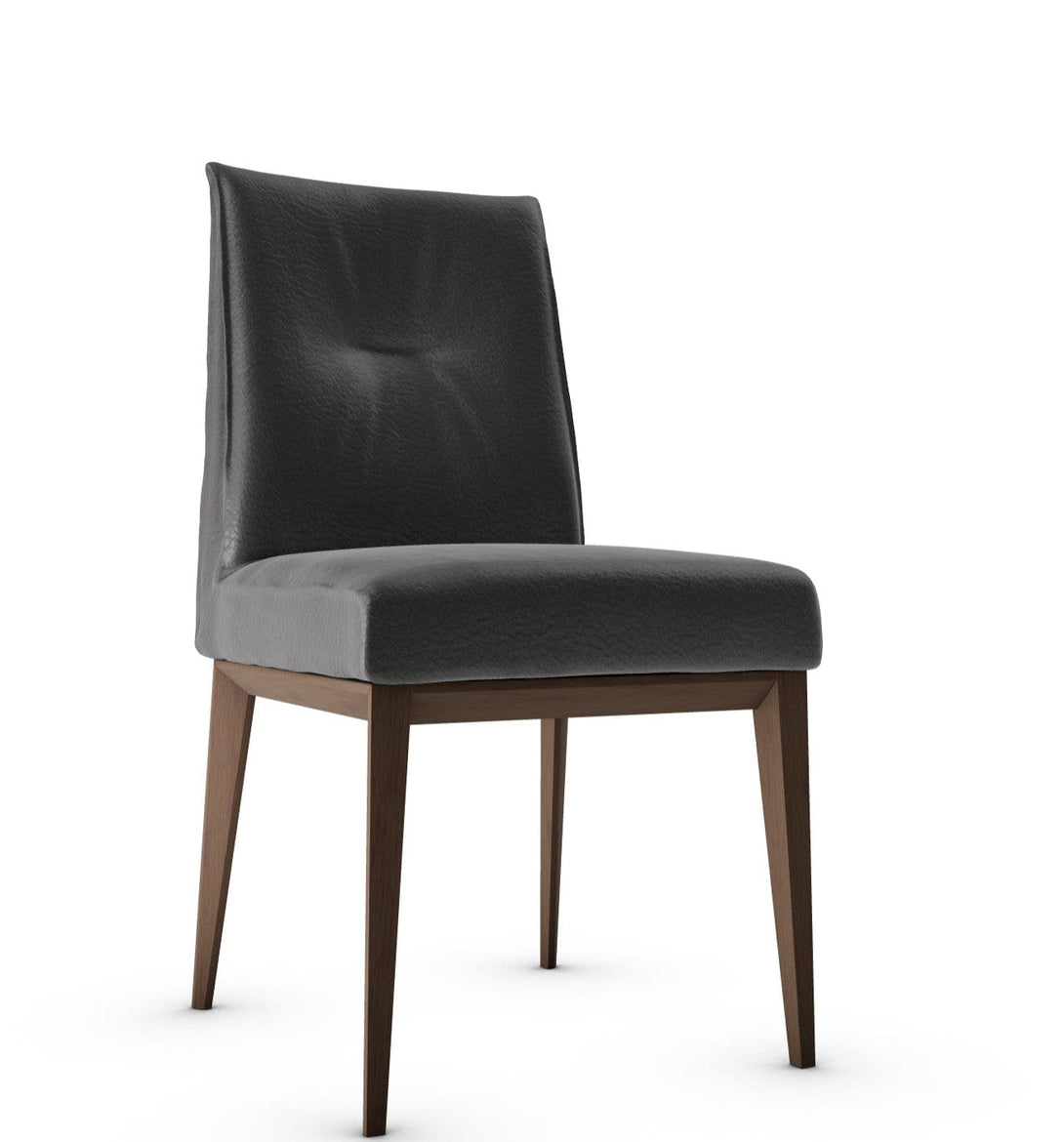Calligaris stoel - Romy (Houten poten, CS1912) met gecapitonneerde zitting en houten frame-25