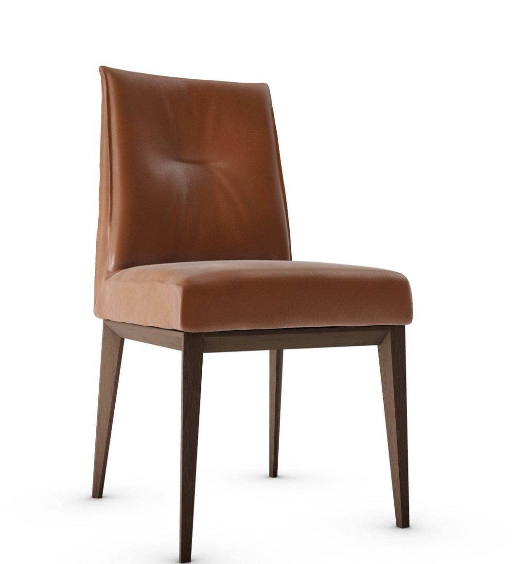 Calligaris stoel - Romy (Houten poten, CS1912) met gecapitonneerde zitting en houten frame-23