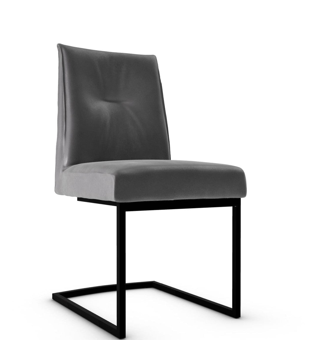 Chaise Calligaris - Romy (Pieds en métal, CS1906) avec assise rembourrée et cadre en métal-8