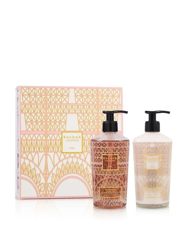 Coffret Cadeau Paris Lotion Corps & Mains et Gel Douche-2