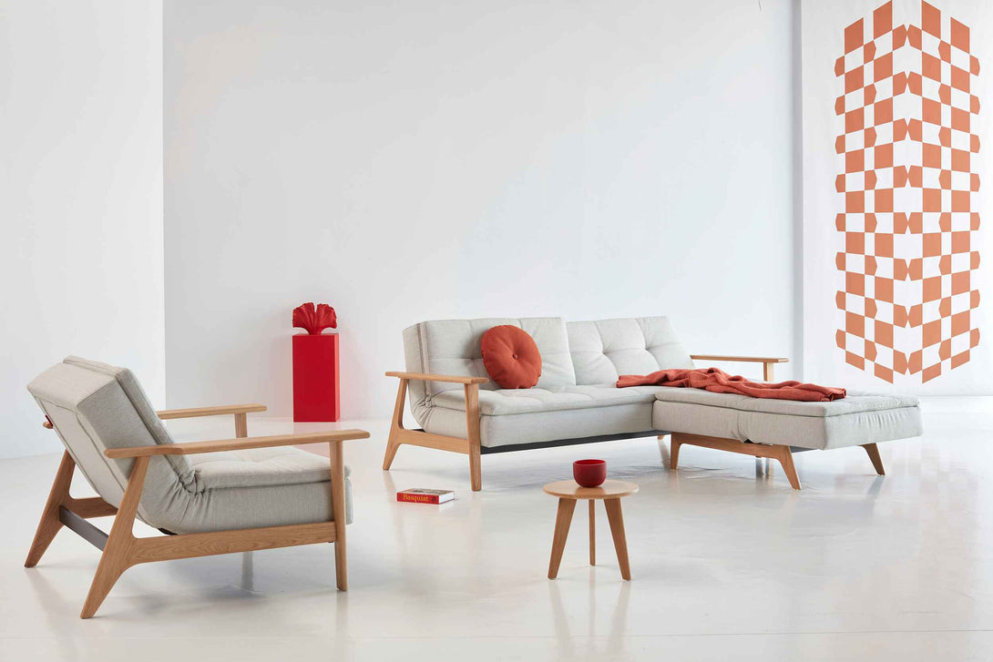 Canapé-lit Innovation Living - Dublexo Frej Oak (En Bois) - Sofa Bed - Slaapbank- 11