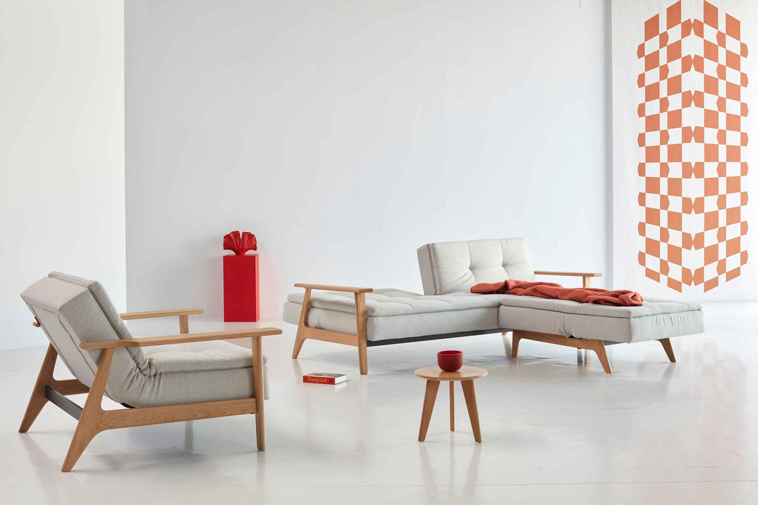 Canapé-lit Innovation Living - Dublexo Frej Oak (En Bois) - Sofa Bed - Slaapbank- 12