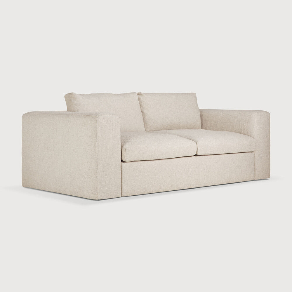 Canapé Ethnicraft Mellow (2.5/3 Places) en tissu- Off-White-03