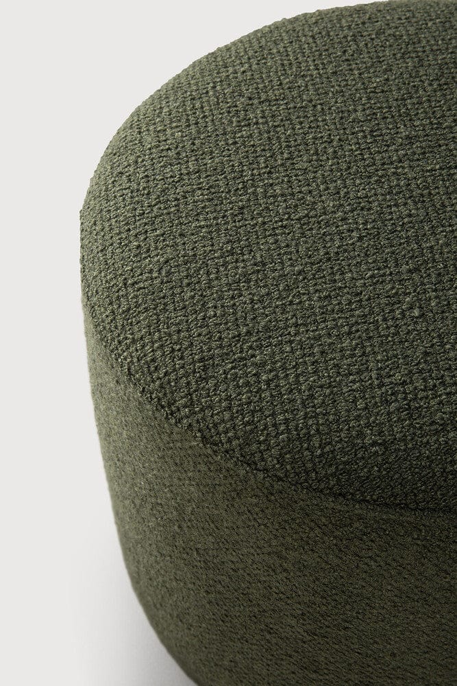 Ethnicraft pouf, vert pin