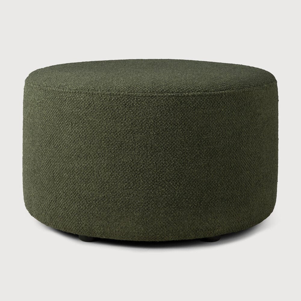 Ethnicraft pouf, vert pin