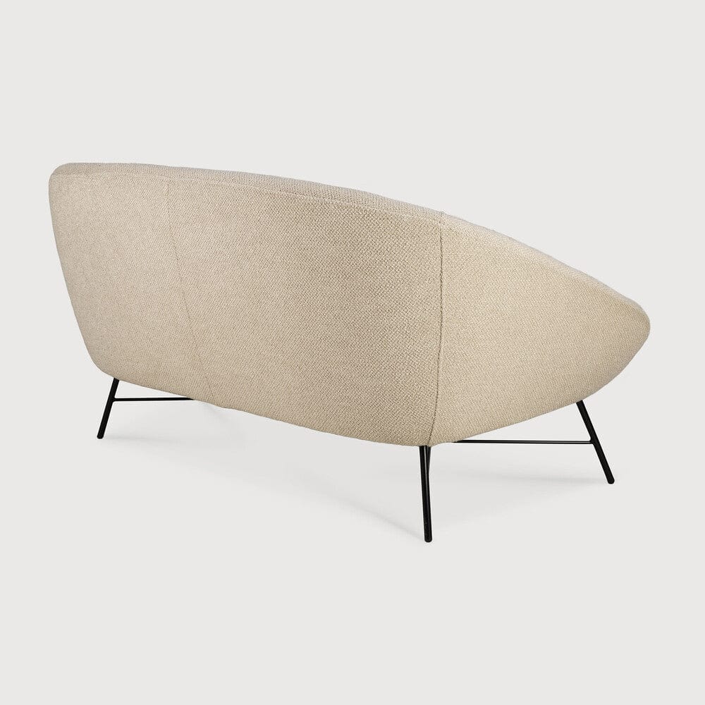 Ethnicraft sofa, blanc cassé, 141x79x71 cm