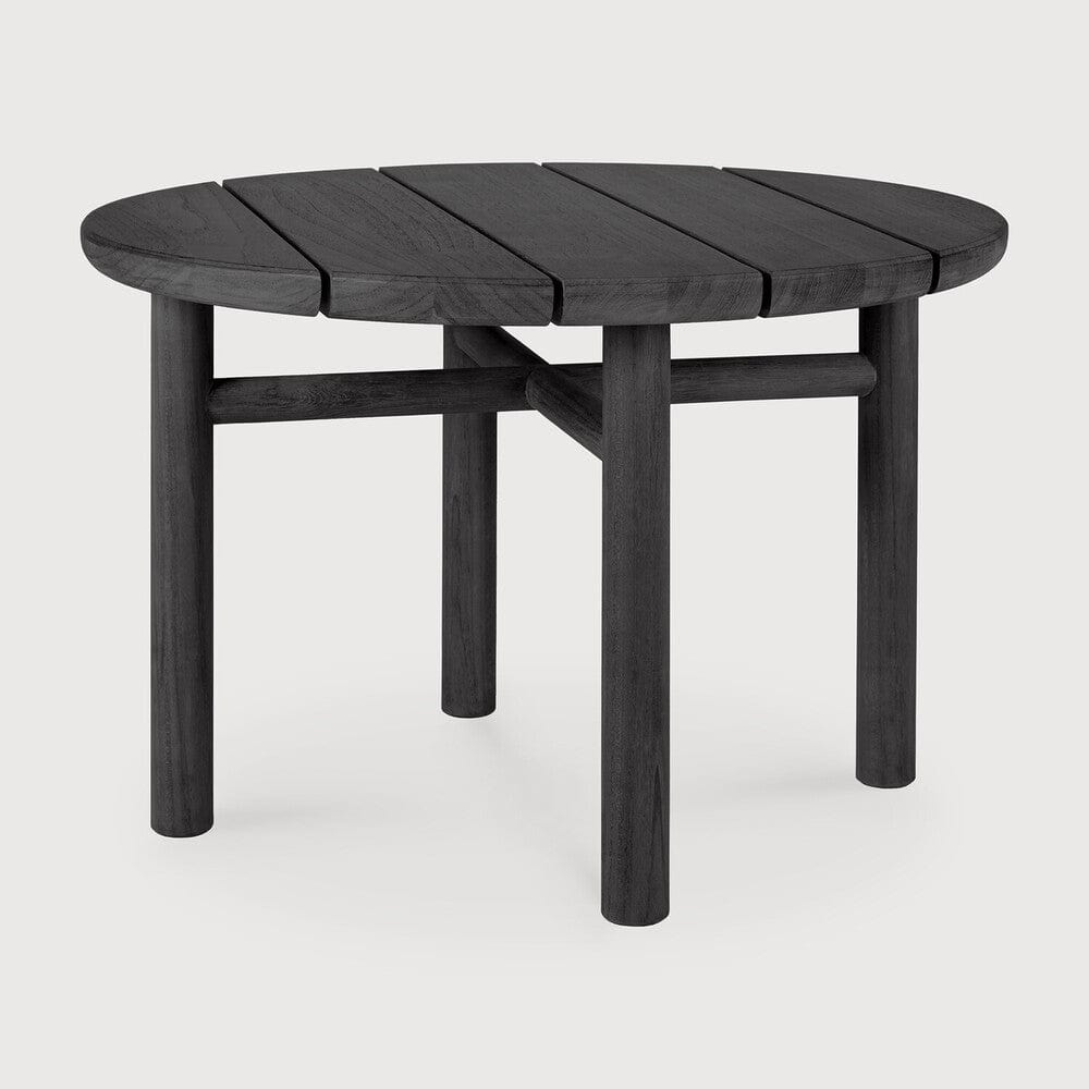 Ethnicraft Table Basse Extérieure Quatro en Teck Noir