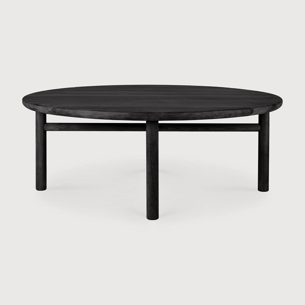 Ethnicraft Table Basse Extérieure Quatro en Teck Noir