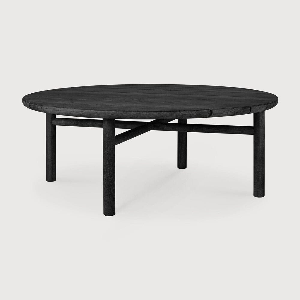 Ethnicraft Table Basse Extérieure Quatro en Teck Noir