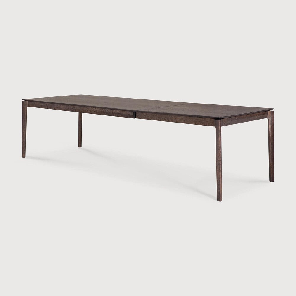 Table Extensible Bok Oak Brown d'Ethnicraft en chêne-19