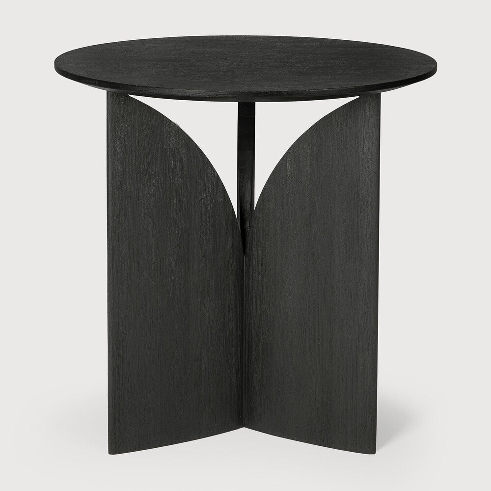 Table d'appoint Ethnicraft Fin en teck noir - 01