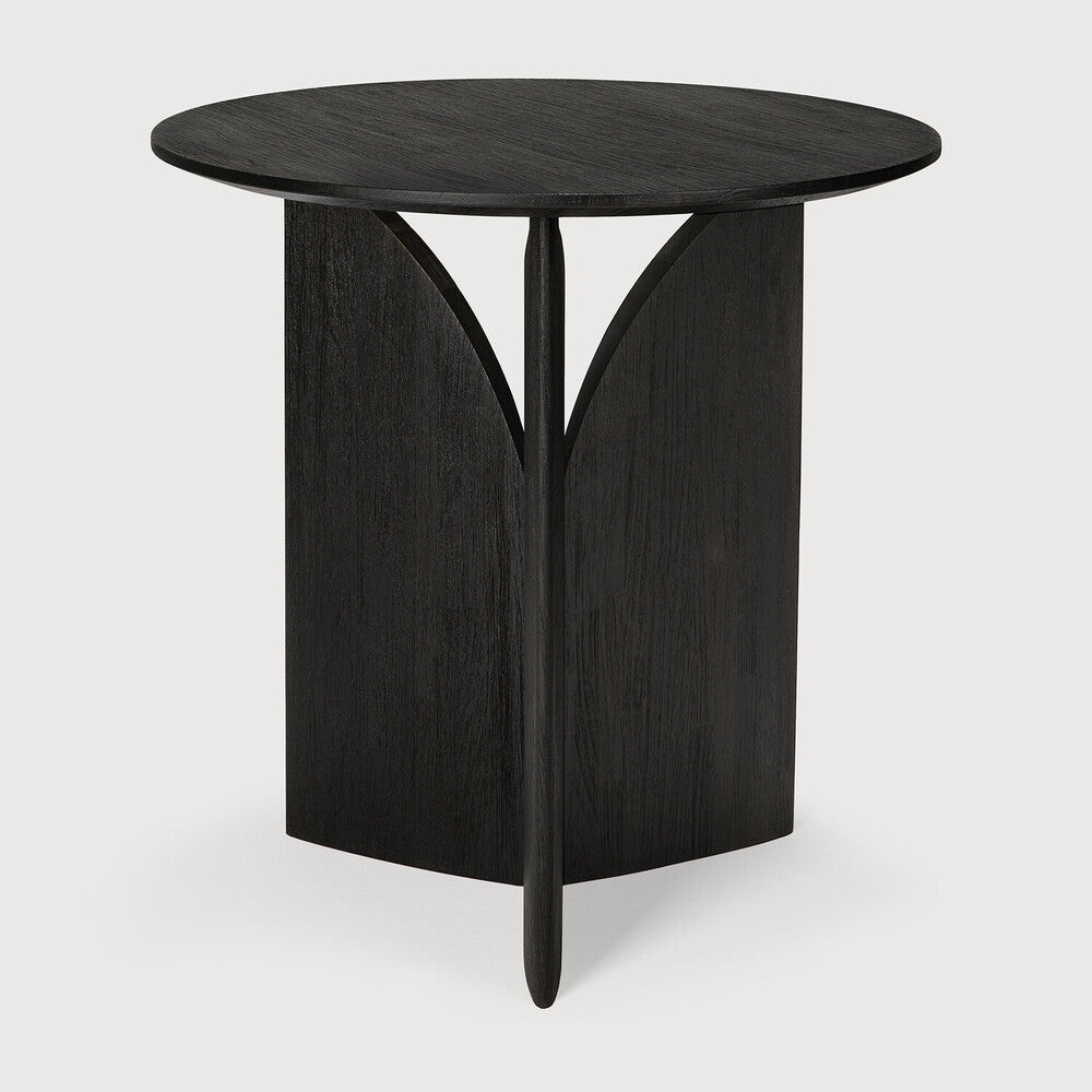 Table d'appoint Ethnicraft Fin en teck noir - 04