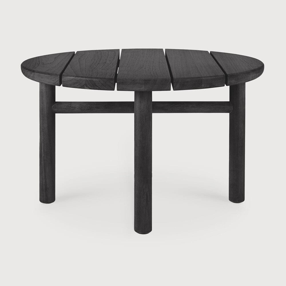 Ethnicraft Table d'Appoint Extérieure Quatro en Teck Noir