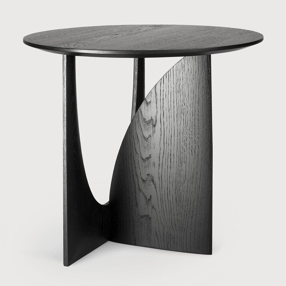 Ethnicraft Table d'appoint - Geometric chêne noir