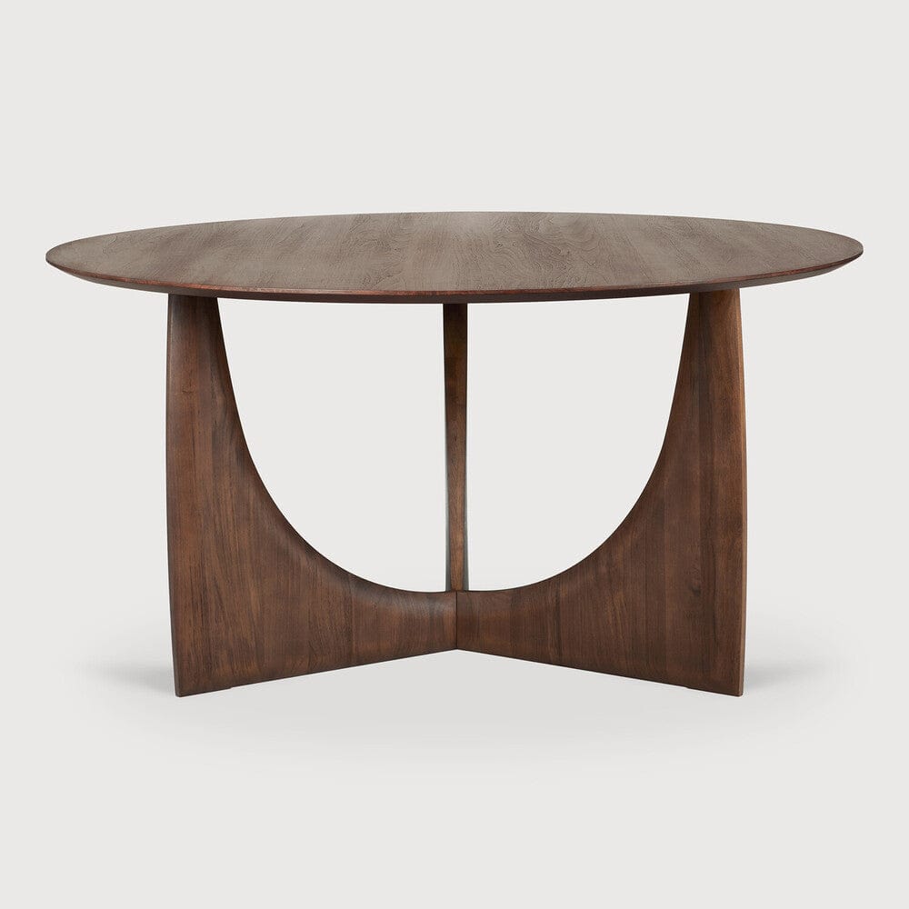 Ethnicraft Table ronde - Geometric, teck