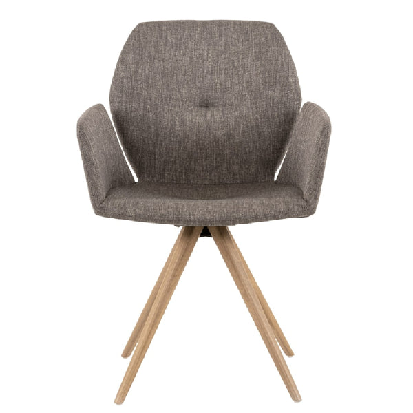 Chaise Mood #95 M0912 Mobitec avec base pivotante en bois-01