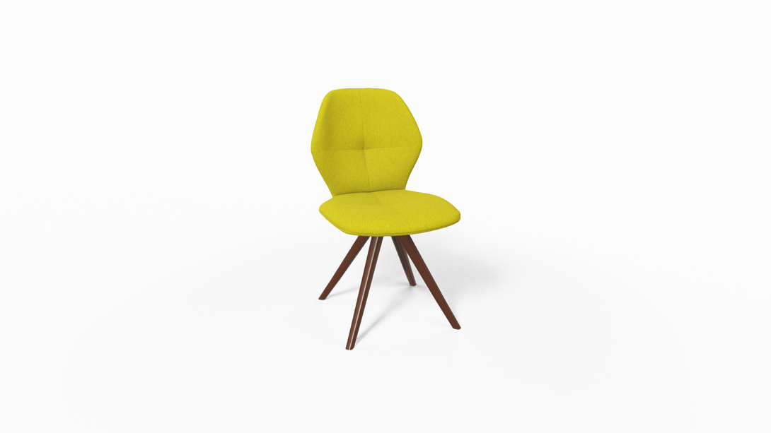 Mobitec Chaise Mood 91 - M0910 Tissu avec pieds inclinés en bois-80