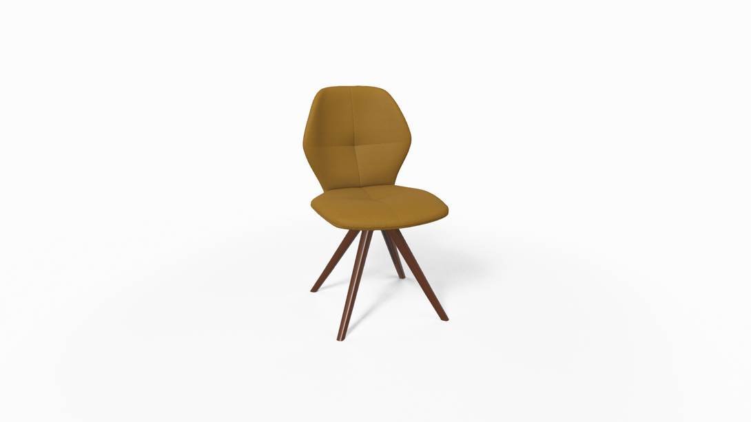 Mobitec Chaise Mood 91 - M0910 Tissu avec pieds inclinés en bois-95