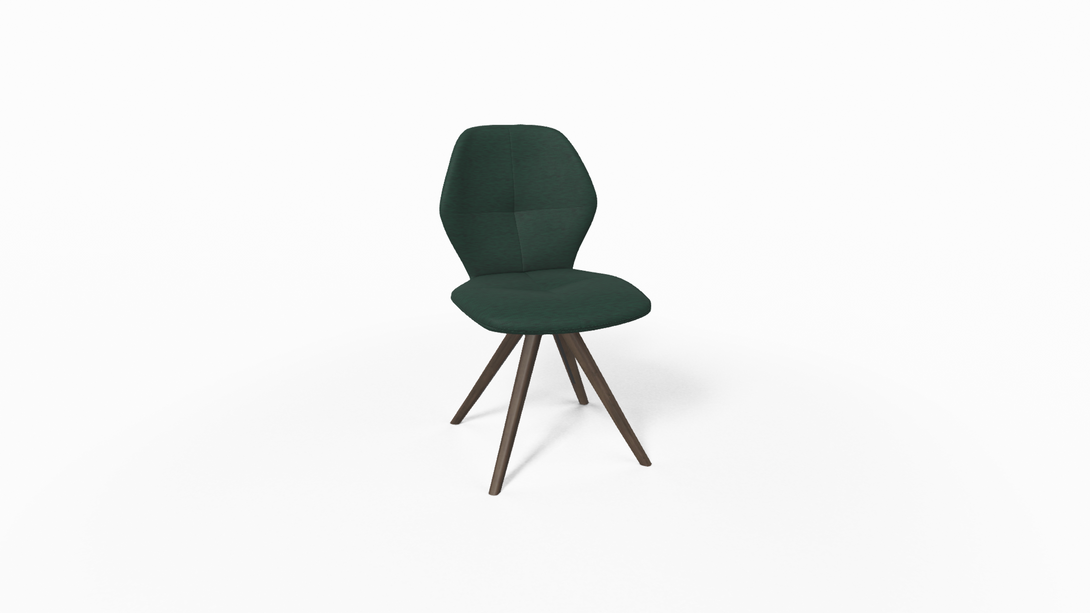 Mobitec Chaise Mood 91 - M0910 Tissu avec pieds inclinés en bois-56