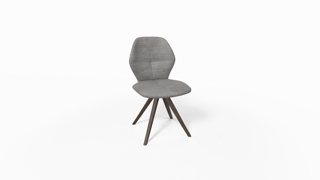Mobitec Chaise Mood 91 - M0910 Tissu avec pieds inclinés en bois-67