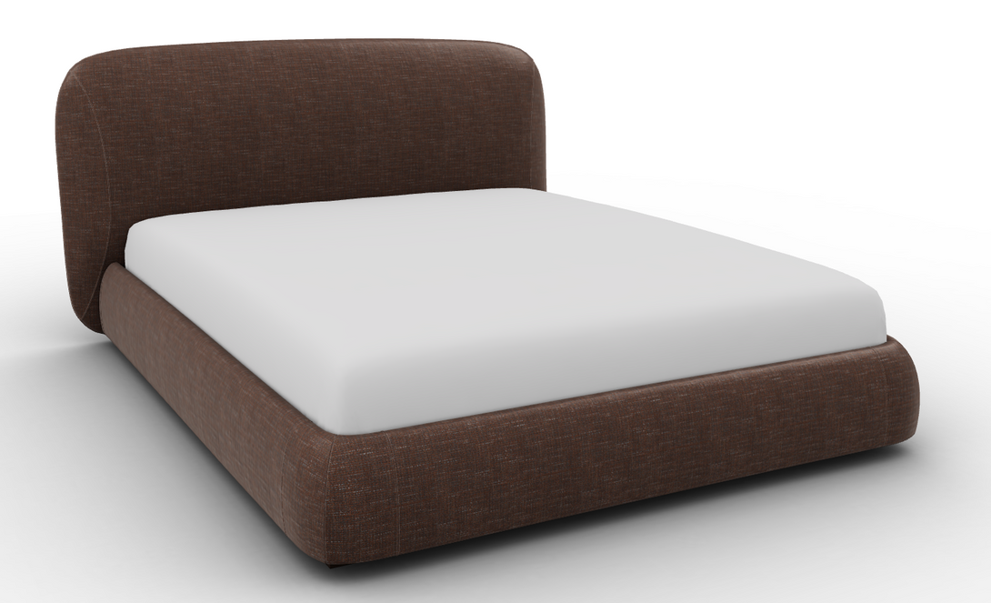 Lit Calligaris CS6090 Noa avec structure sculptée et revêtement tissu ou cuir-07