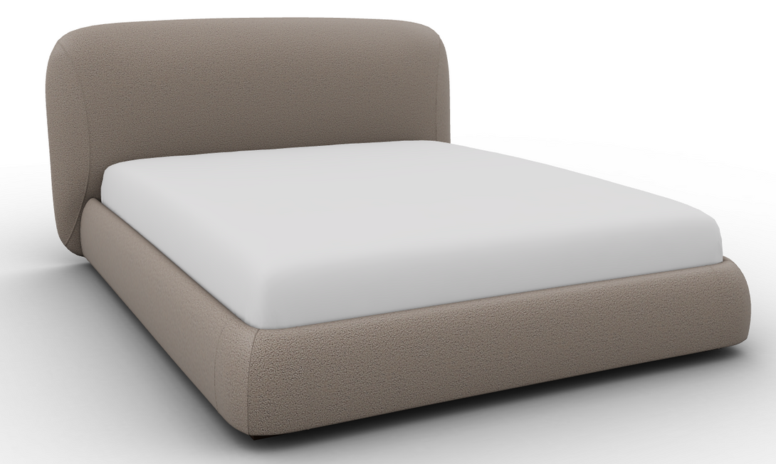 Lit Calligaris CS6090 Noa avec structure sculptée et revêtement tissu ou cuir-13