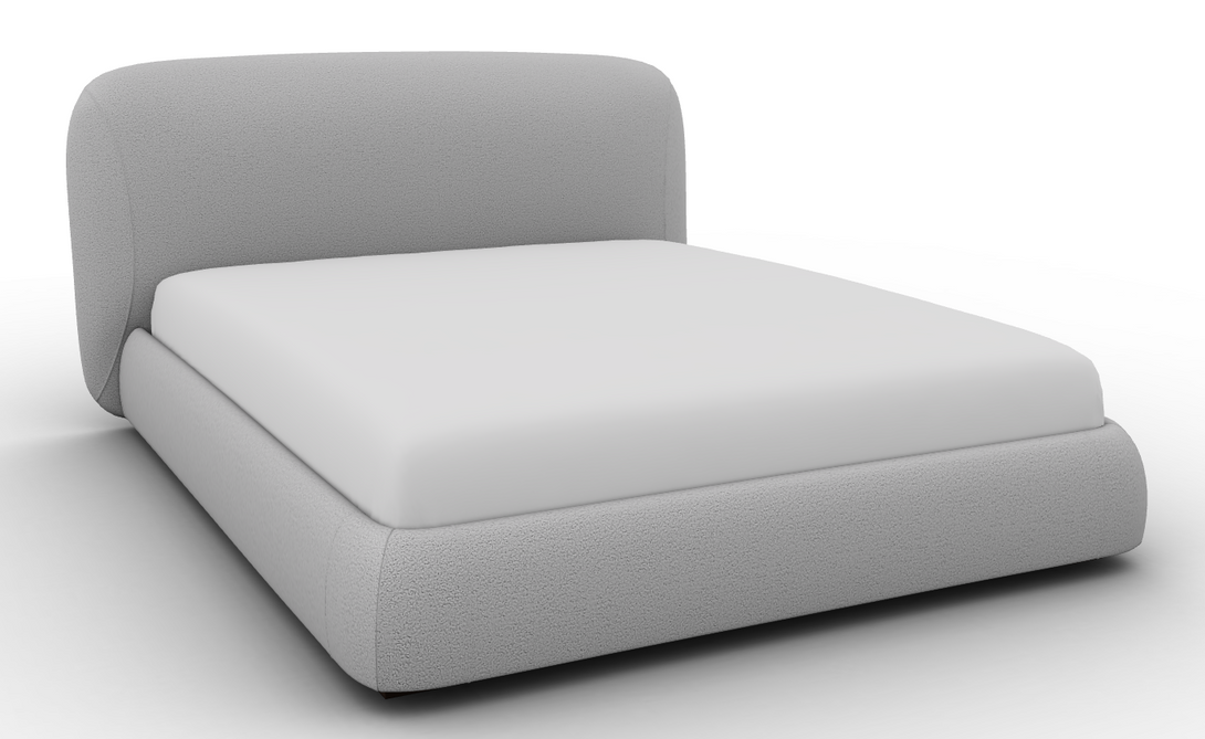 Lit Calligaris CS6090 Noa avec structure sculptée et revêtement tissu ou cuir-15