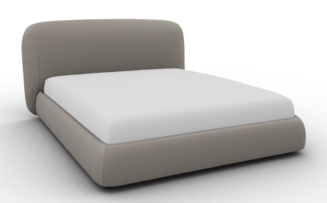 Lit Calligaris CS6090 Noa avec structure sculptée et revêtement tissu ou cuir-16