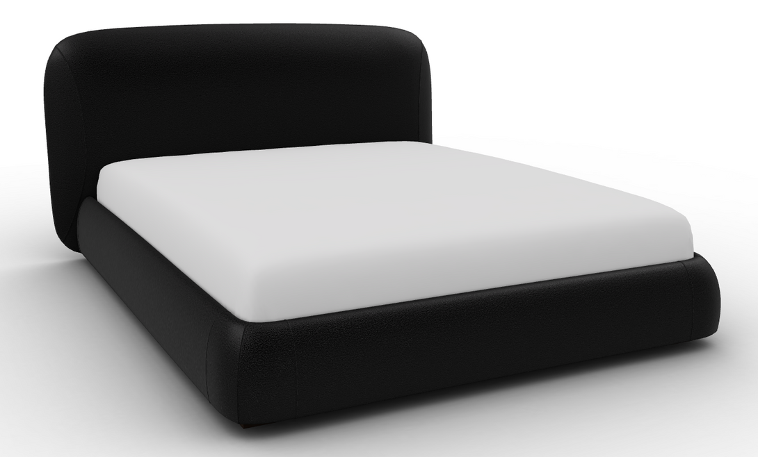 Lit Calligaris CS6090 Noa avec structure sculptée et revêtement tissu ou cuir-17
