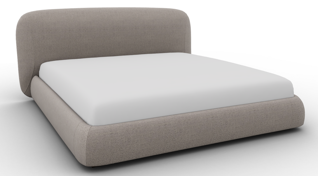 Lit Calligaris CS6090 Noa avec structure sculptée et revêtement tissu ou cuir-52