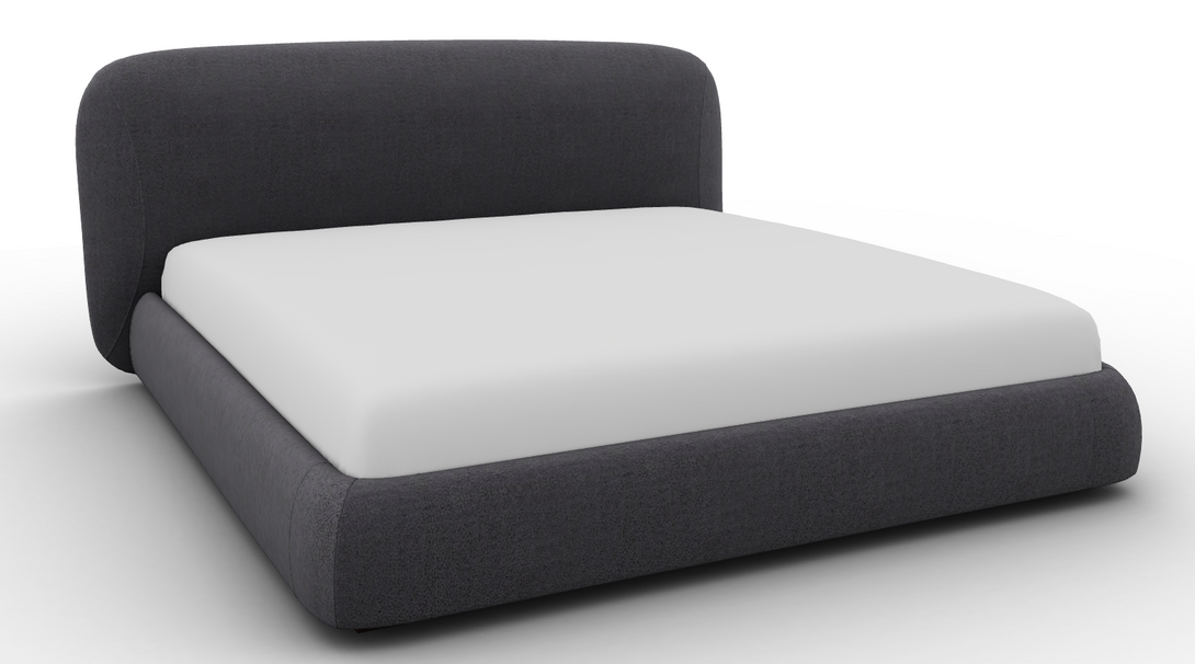 Lit Calligaris CS6090 Noa avec structure sculptée et revêtement tissu ou cuir-53