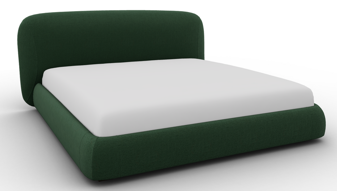 Lit Calligaris CS6090 Noa avec structure sculptée et revêtement tissu ou cuir-59