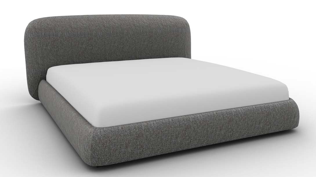 Lit Calligaris CS6090 Noa avec structure sculptée et revêtement tissu ou cuir-36