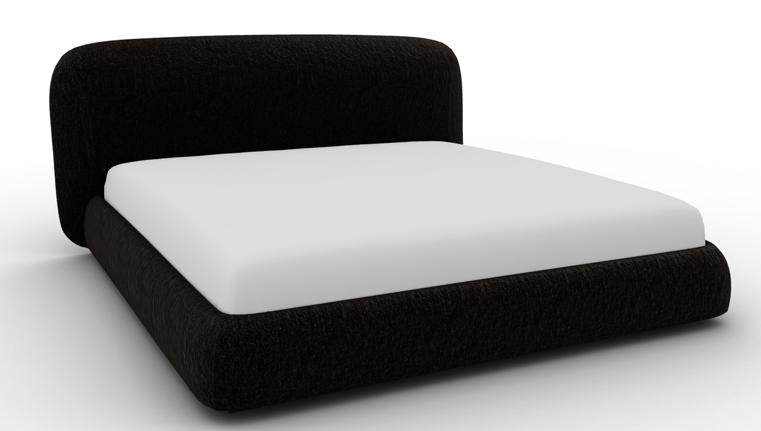Lit Calligaris CS6090 Noa avec structure sculptée et revêtement tissu ou cuir-38