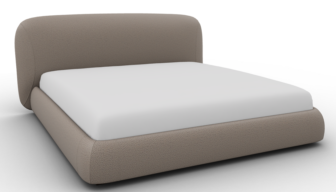 Lit Calligaris CS6090 Noa avec structure sculptée et revêtement tissu ou cuir-41