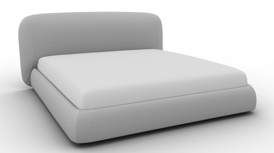 Lit Calligaris CS6090 Noa avec structure sculptée et revêtement tissu ou cuir-43